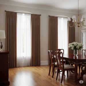 Gorden Pleated (Ruang Makan Klasik)